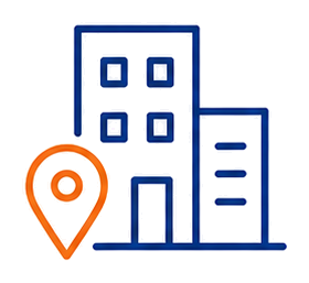 Icône illustration localisation